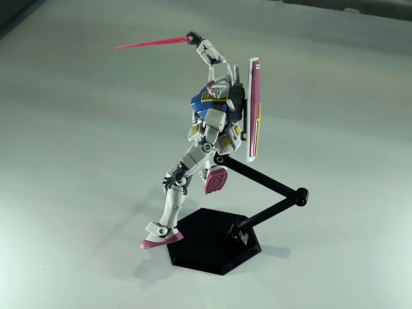 Chân đế trưng bày Gundam tối giản - Tự in 3D dễ dàng - Image 2