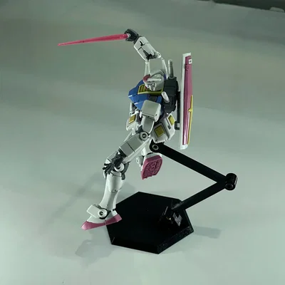 Chân đế trưng bày Gundam tối giản - Tự in 3D dễ dàng