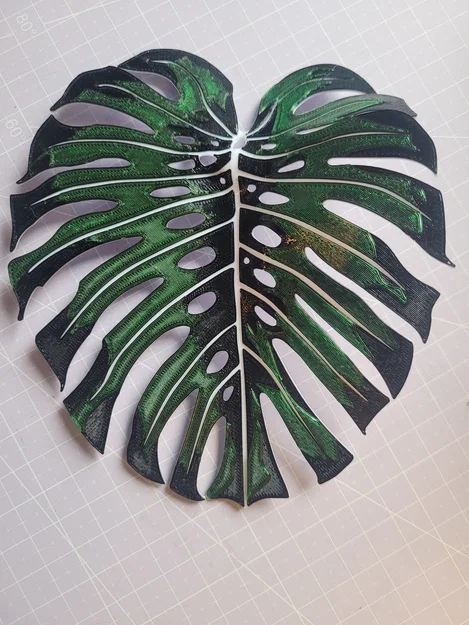 Monstera - Đa Màu | Đa Lớp (Đổi Màu Thủ Công) - Image 1