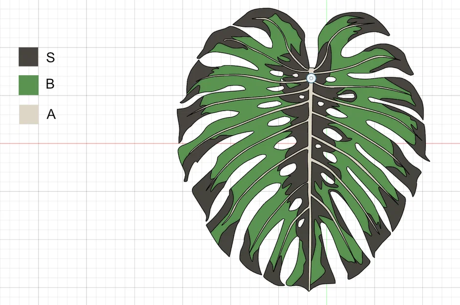 Monstera - Đa Màu | Đa Lớp (Đổi Màu Thủ Công) - Image 5