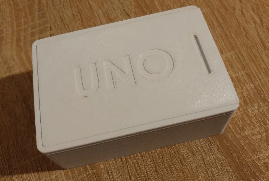 Hộp đựng bài UNO in 3D có nắp trượt tiện dụng - Image 1