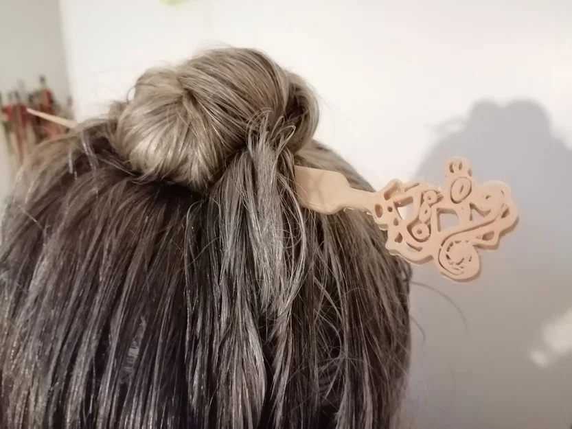 Trâm cài tóc Scythian hình hươu - Image 3
