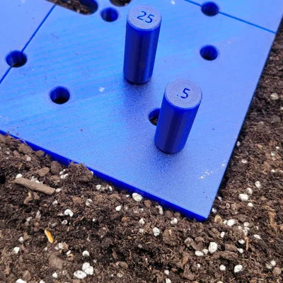 Template Làm Vườn Square Foot Gardening