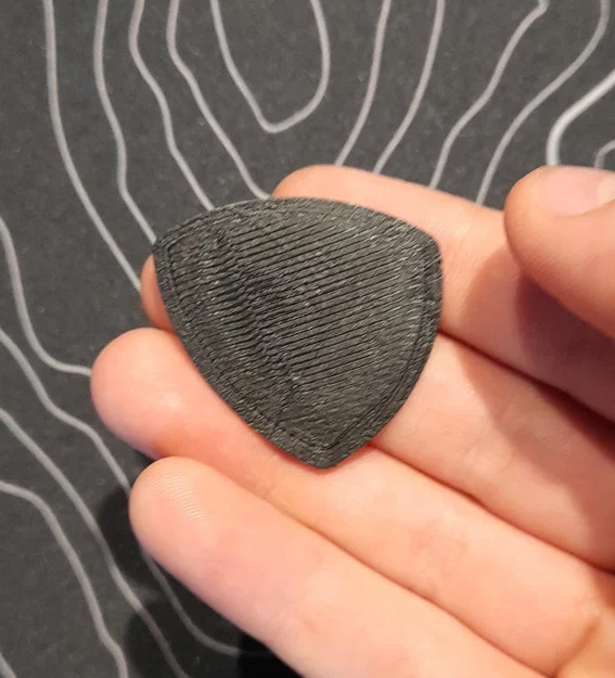 Tải file 3D phím gảy đàn Guitar (Plectrum) chất lượng cao - Image 1