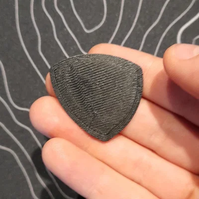 Tải file 3D phím gảy đàn Guitar (Plectrum) chất lượng cao