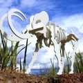 Bộ ghép hình 3D bộ xương Mammoth dạng Kit Card - Thumbnail 5
