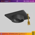 Nón tốt nghiệp (Birrete) – Gorro de Graduación – File 3D STL - Thumbnail 3