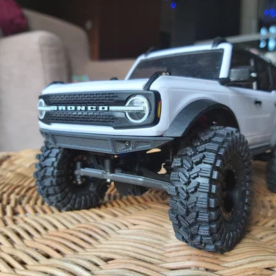 Bumper low profile TRX4M + Bumper Delete + Hinged Body mod (có file STEP)