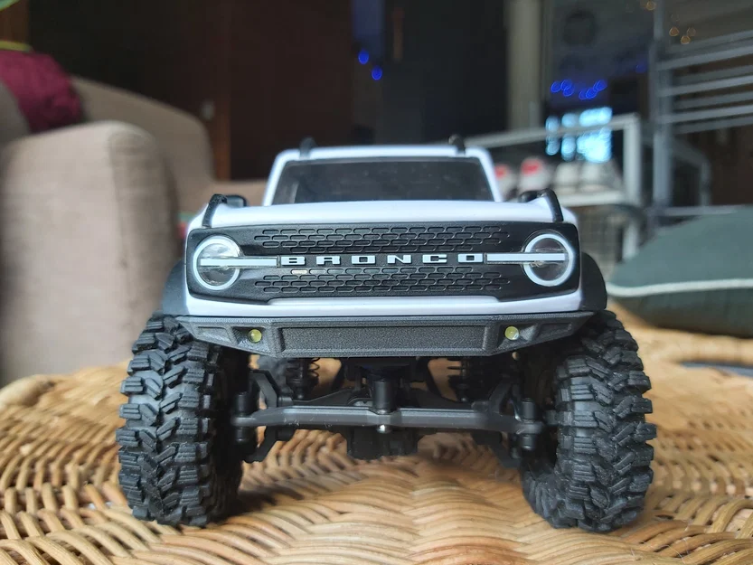 Bumper low profile TRX4M + Bumper Delete + Hinged Body mod (có file STEP) - Image 3