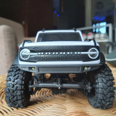Bumper low profile TRX4M + Bumper Delete + Hinged Body mod (có file STEP)