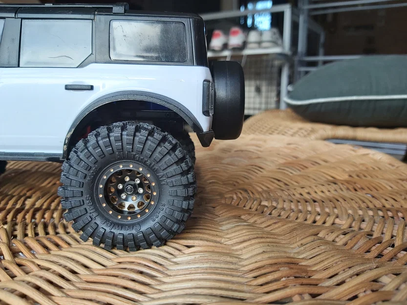 Bumper low profile TRX4M + Bumper Delete + Hinged Body mod (có file STEP) - Image 6