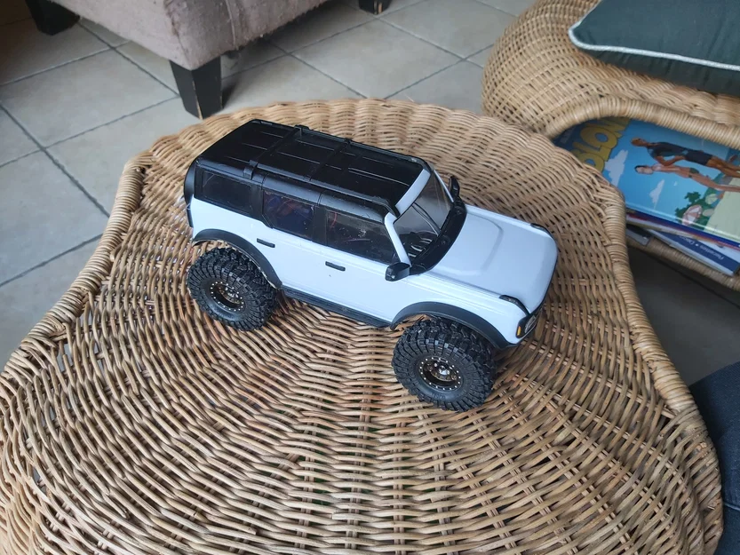 Bumper low profile TRX4M + Bumper Delete + Hinged Body mod (có file STEP) - Image 7