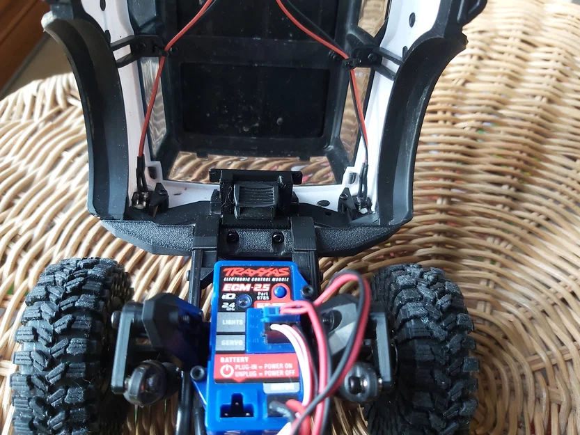 Bumper low profile TRX4M + Bumper Delete + Hinged Body mod (có file STEP) - Image 11