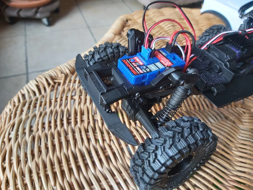 Bumper low profile TRX4M + Bumper Delete + Hinged Body mod (có file STEP) - Image 12