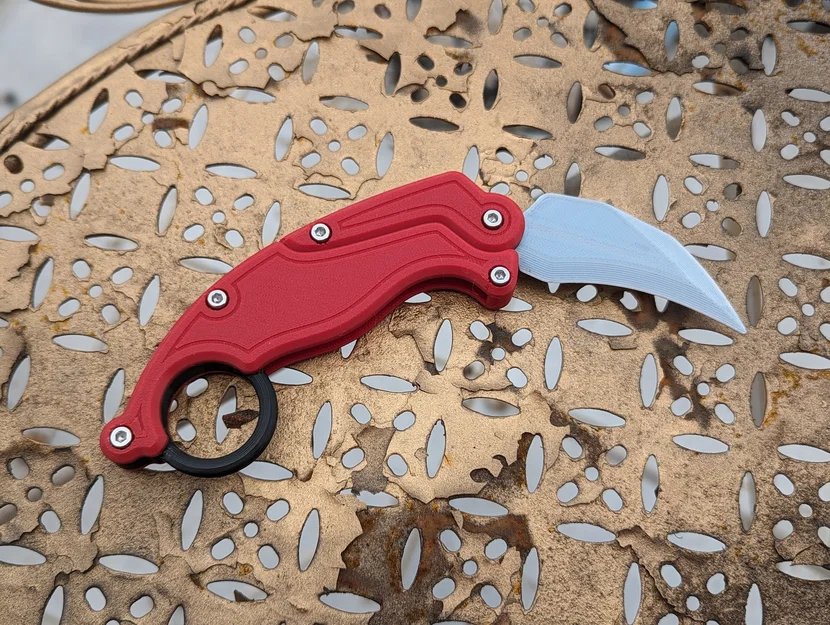 Đồ chơi xả stress dao Karambit trọng lực in 3D siêu ngầu - Image 1