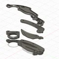 Đồ chơi xả stress dao Karambit trọng lực in 3D siêu ngầu - Thumbnail 4