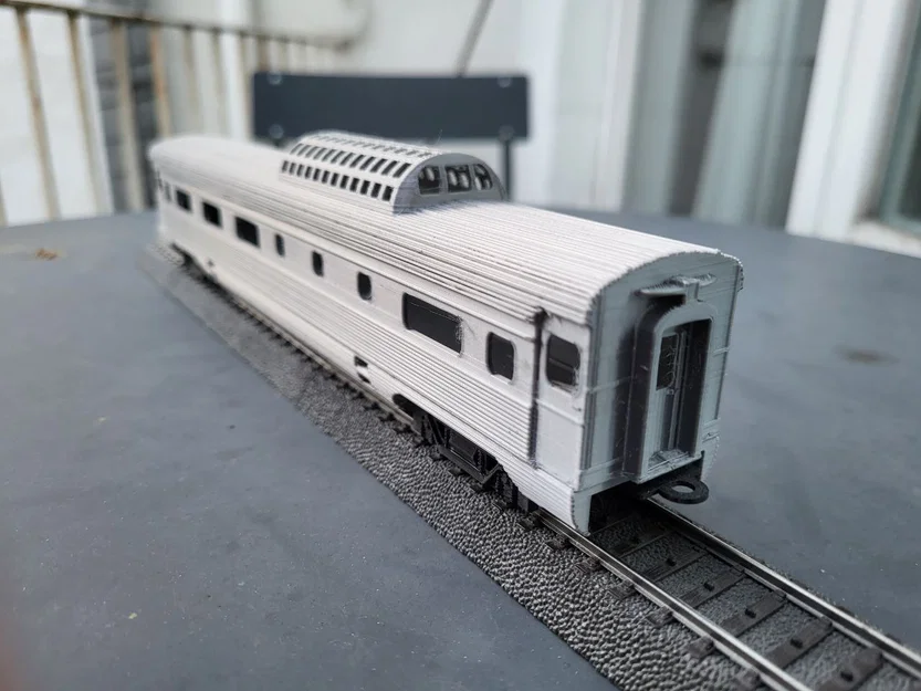Toa Vista Dome Amtrak Streamliner cho H0 Scale - Image 1
