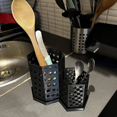 Ống/Rổ để ráo dao muỗng nĩa – Cutlery drainer (Egouttoir Couverts)