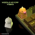 Keycap Weedle (Nº0013) - Tự in 3D keycap Pokémon cho bàn phím cơ - Thumbnail 1