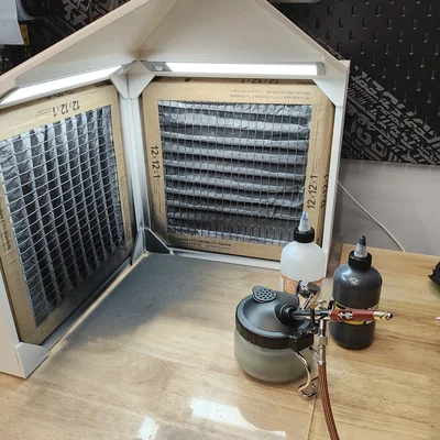 Buồng phun sơn in 3D (3D Printed Spray Booth)