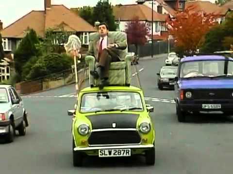 Mr Bean's Leyland Mini – Lái xe bằng ghế bành (Armchair Driving) - Image 3