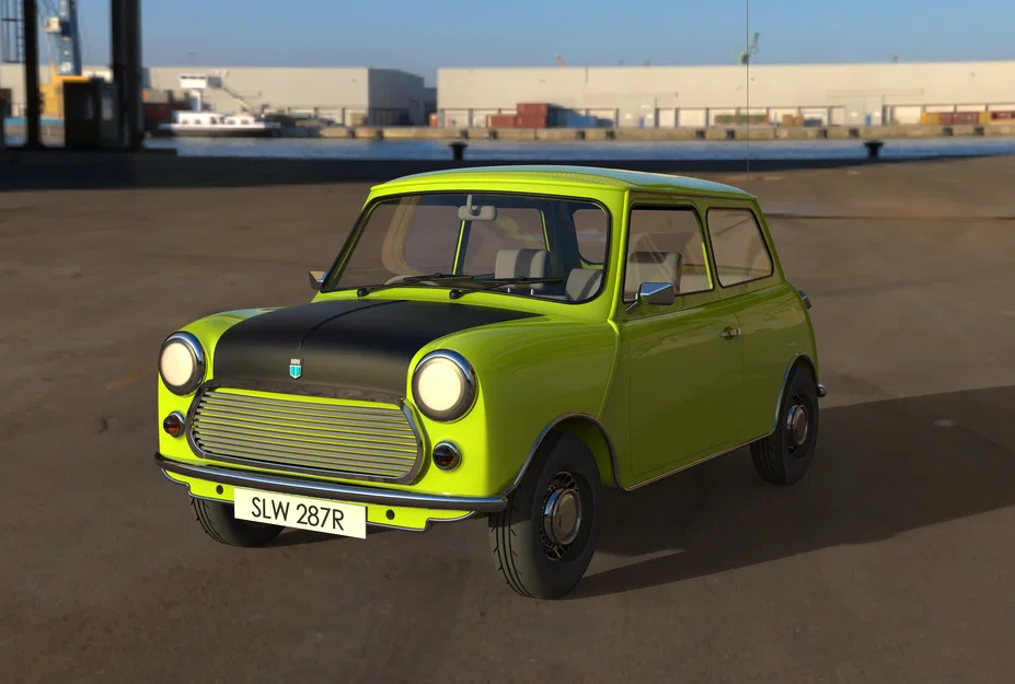 Mr Bean's Leyland Mini – Lái xe bằng ghế bành (Armchair Driving) - Image 4