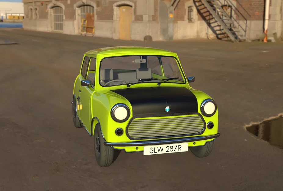 Mr Bean's Leyland Mini – Lái xe bằng ghế bành (Armchair Driving) - Image 5