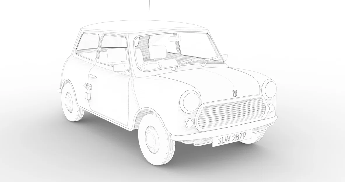 Mr Bean's Leyland Mini – Lái xe bằng ghế bành (Armchair Driving) - Image 6