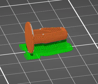 Chốt kẹp nhựa ốp nội thất cho xe Datsun Urvan (In 3D) - Image 3