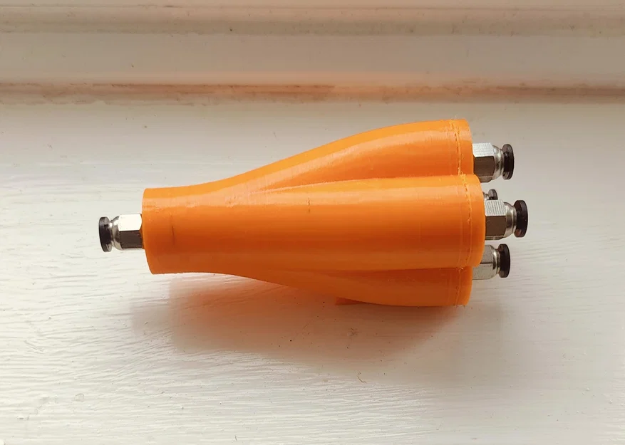 Bộ chia filament 4 vào 1 (4 into 1 filament splitter) - Image 2