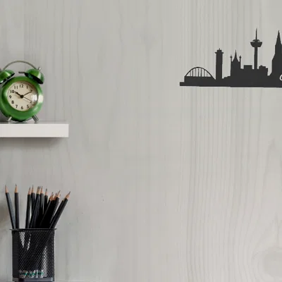 Mô hình trang trí tường đường chân trời Cologne (Cologne skyline) 3D
