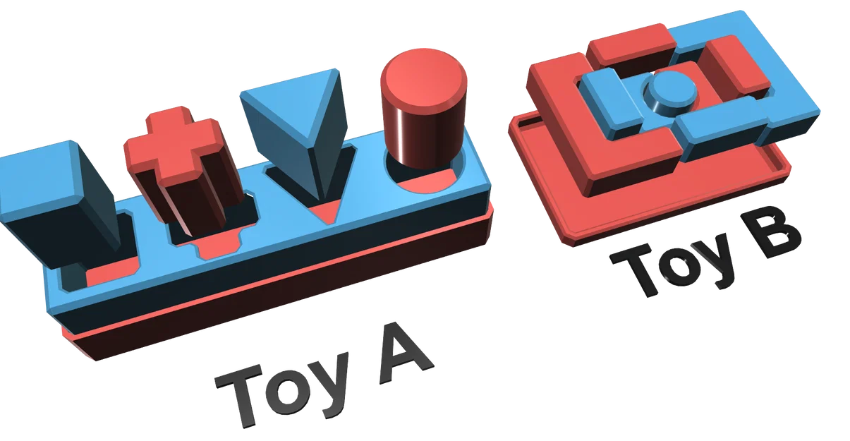 Đồ chơi puzzle cho bé: dễ in, không cần support - Image 1