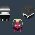 Keycap Cherry MX bo tròn - Tự in 3D cho bàn phím cơ siêu chất - Thumbnail 2