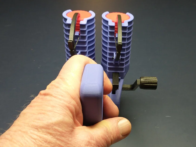 Súng Bắn Đĩa Gatling 2 Nòng (Double-Barrel Gatling Disc Shooter) - Image 4