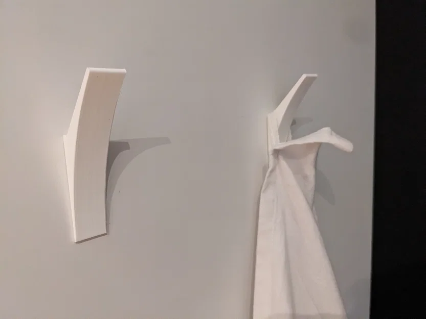 Móc treo khăn tối giản (Simple Towel Hook) in 3D bền đẹp - Image 1