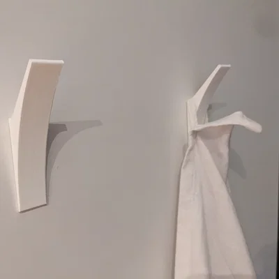 Móc treo khăn tối giản (Simple Towel Hook) in 3D bền đẹp