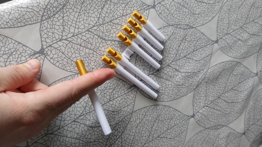 Sáo pan kiểu điếu thuốc (giải pháp thay thế hút thuốc) - Image 1