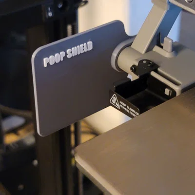 Tấm chắn nhựa thừa (Poop Shield) cho máy in 3D Bambu Lab A1