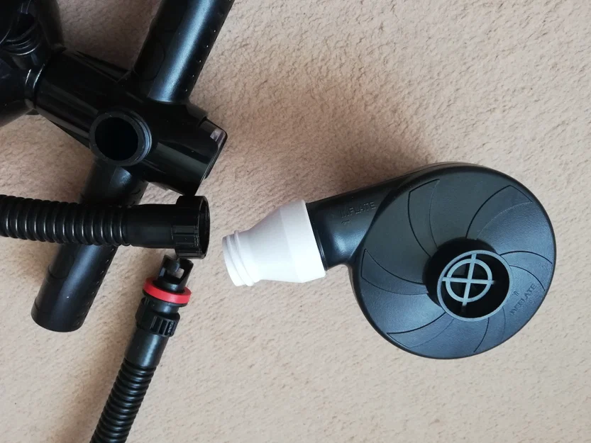 AQUA MARINA Liquid Air V1 - adapter ống bơm điện cho paddleboard - Image 1