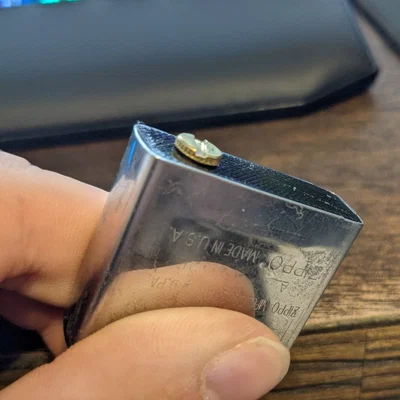 Miếng đệm chống bay hơi xăng cho Zippo - Giải pháp in 3D hữu ích
