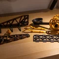 Catapult lò xo xoắn chỉnh lực (Torsion Spring Catapult with Adjustable Force) - Thumbnail 5