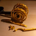 Catapult lò xo xoắn chỉnh lực (Torsion Spring Catapult with Adjustable Force) - Thumbnail 7