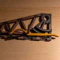 Catapult lò xo xoắn chỉnh lực (Torsion Spring Catapult with Adjustable Force) - Thumbnail 8