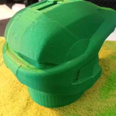 Ống heo tiết kiệm 3D hình mũ bảo hiểm Master Chief (Halo)