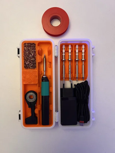 Insert Pinecil gọn cho hộp 2 tầng rugged Pinecil/TS100/TS80 (V2) - Image 1