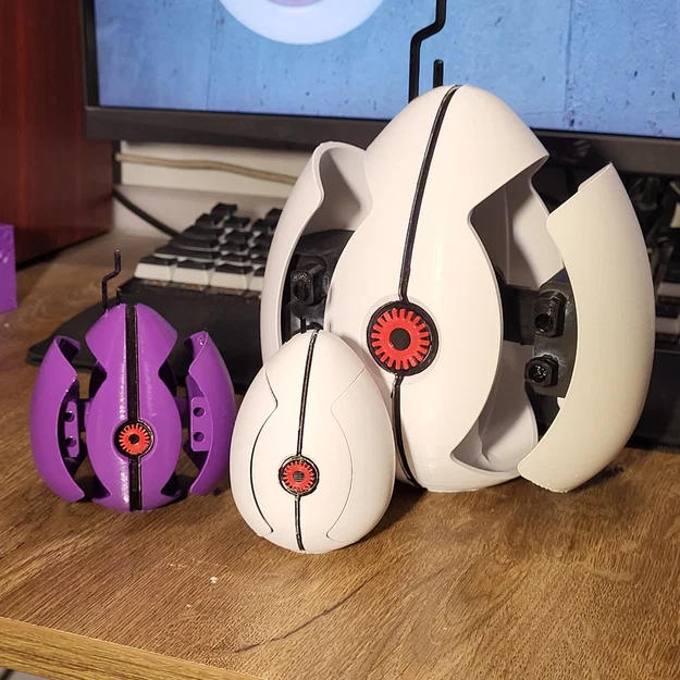 Portal Turret Articulated Egg (Turret Portal dạng trứng có khớp mở) - Image 1