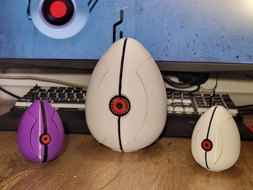 Portal Turret Articulated Egg (Turret Portal dạng trứng có khớp mở) - Image 3