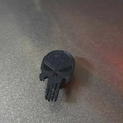 Tay nắm cửa 3D hình Punisher cho Creality K1 và K1C