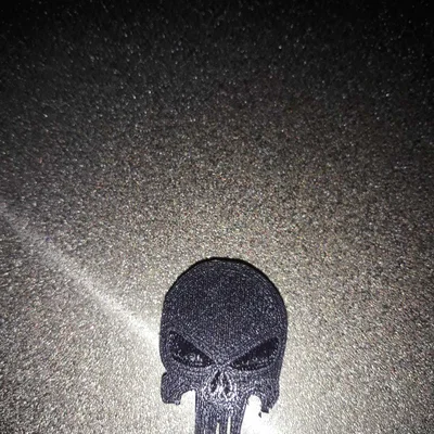 Tay nắm cửa 3D hình Punisher cho Creality K1 và K1C