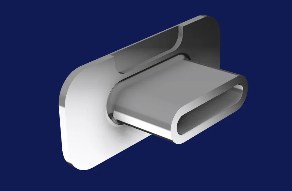 Nắp che bụi USB‑C cho smartphone Android kèm ống bọc siêu mỏng - Image 1